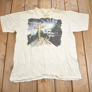 Vintage 1991 Living Epistles Jesus Theme Graphic T-Shirt / Jesus Tee / Streetwear / Christian T Shirt / Single Stitch / Made In USA
