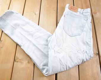Vintage 1980s Levi 550s Red Tab Jeans Size 32 x 30 / Vintage Denim / Streetwear / Jeans / Essentials / Vintage Levi's