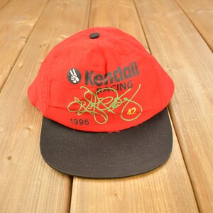 Vintage 1995 Kendall Racing Snap Back Hat / OSFA / 90s Hat / Vintage Snap Back / Souvenir Cap / Two Tone Hat