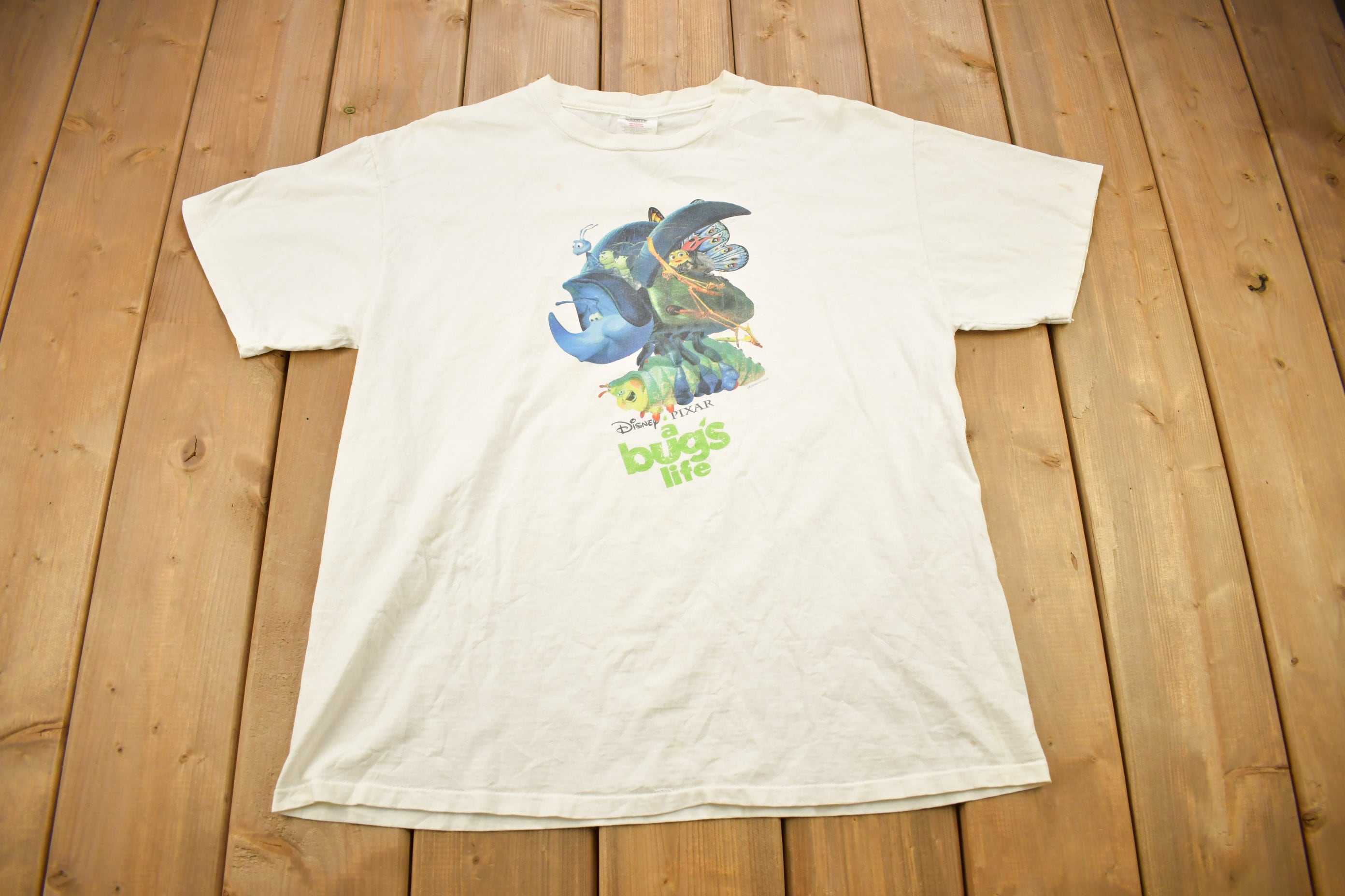 Vintage 1990s Disney's Bugs Life Movie Promo T-shirt