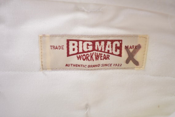 Vintage 1970s Big Mac Work Wear Denim Jeans Size … - image 5