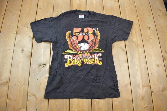 Vintage 1994 Daytona Bike Week Graphic T Shirt / Daytona Beach