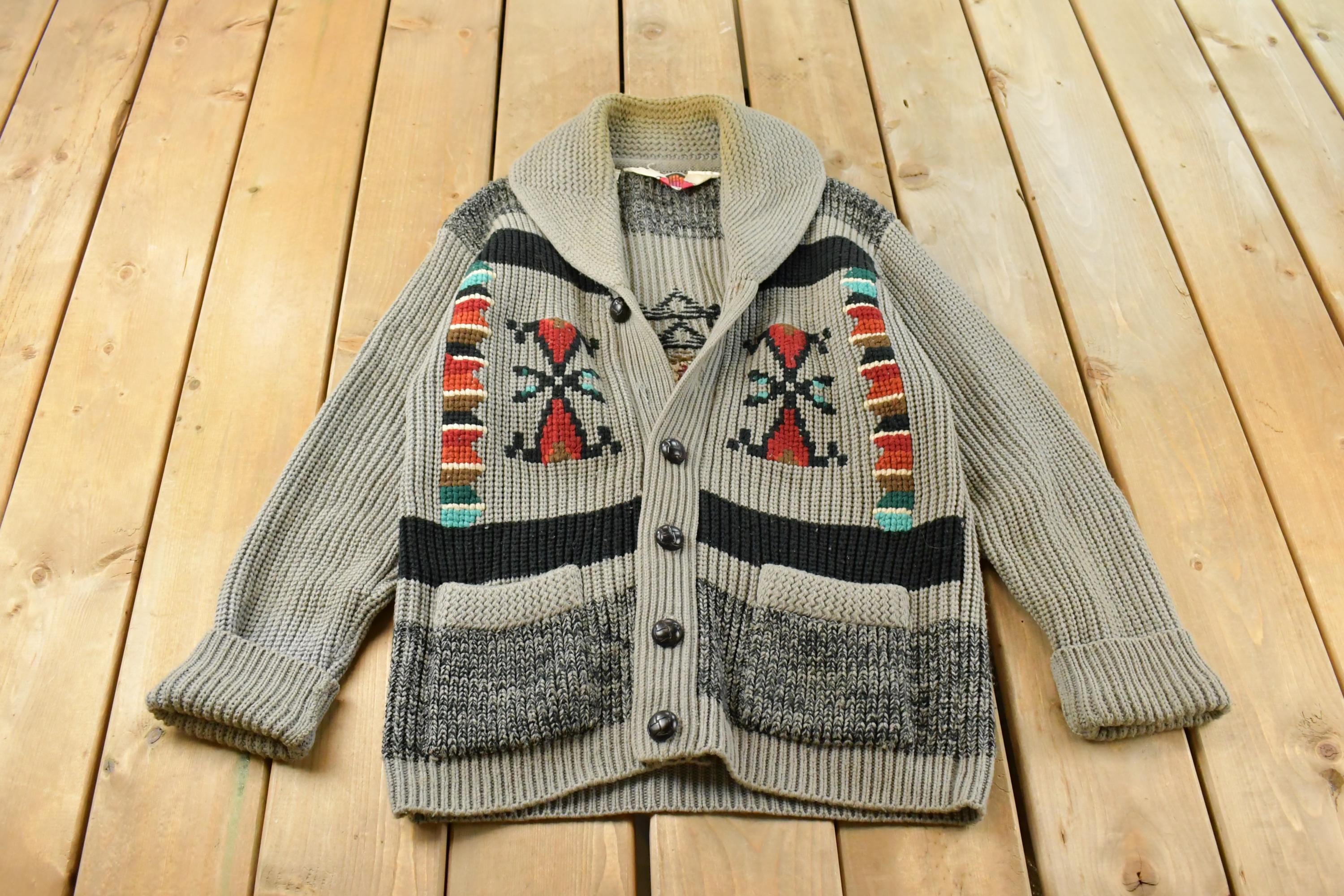 Mens 70s Cardigan - Etsy