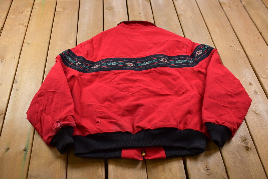 Red aztec jacket Clearance