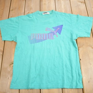 Vintage 1990s Puma Graphic T Shirt / Vintage T Shirt / Streetwear / Graphic Tee / 90s Puma