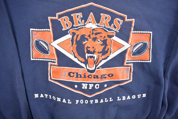 Vintage 1990s NFL Chicago Bears Crewneck Sweatshi… - image 3
