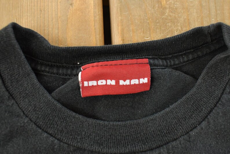 Vintage 2008 Iron Man grafisk Marvel T-shirt herr 2XL / 00-tals serietidning T-shirt / Sällsynt vintage / Vintage T-shirt / Autentiska varor bild 6