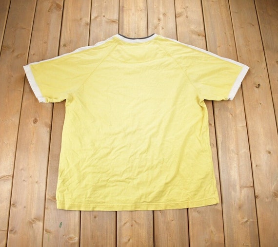 Vintage 1990s Nike Mini Swoosh Thick T-Shirt / 90… - image 2