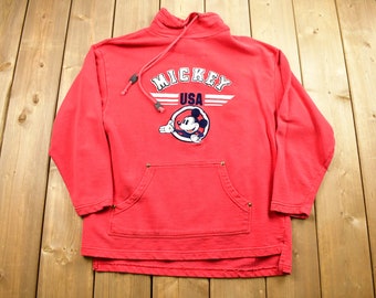 Vintage 1990s Disney Originals Mickey Mouse Graphic Sweater / 90s Crewneck / Mickey Mouse / USA Vintage Sweatshirt / Cartoon Promo/ BS10