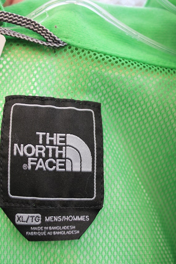 Vintage 1990s The North Face Lime Green HyVent Wi… - image 5