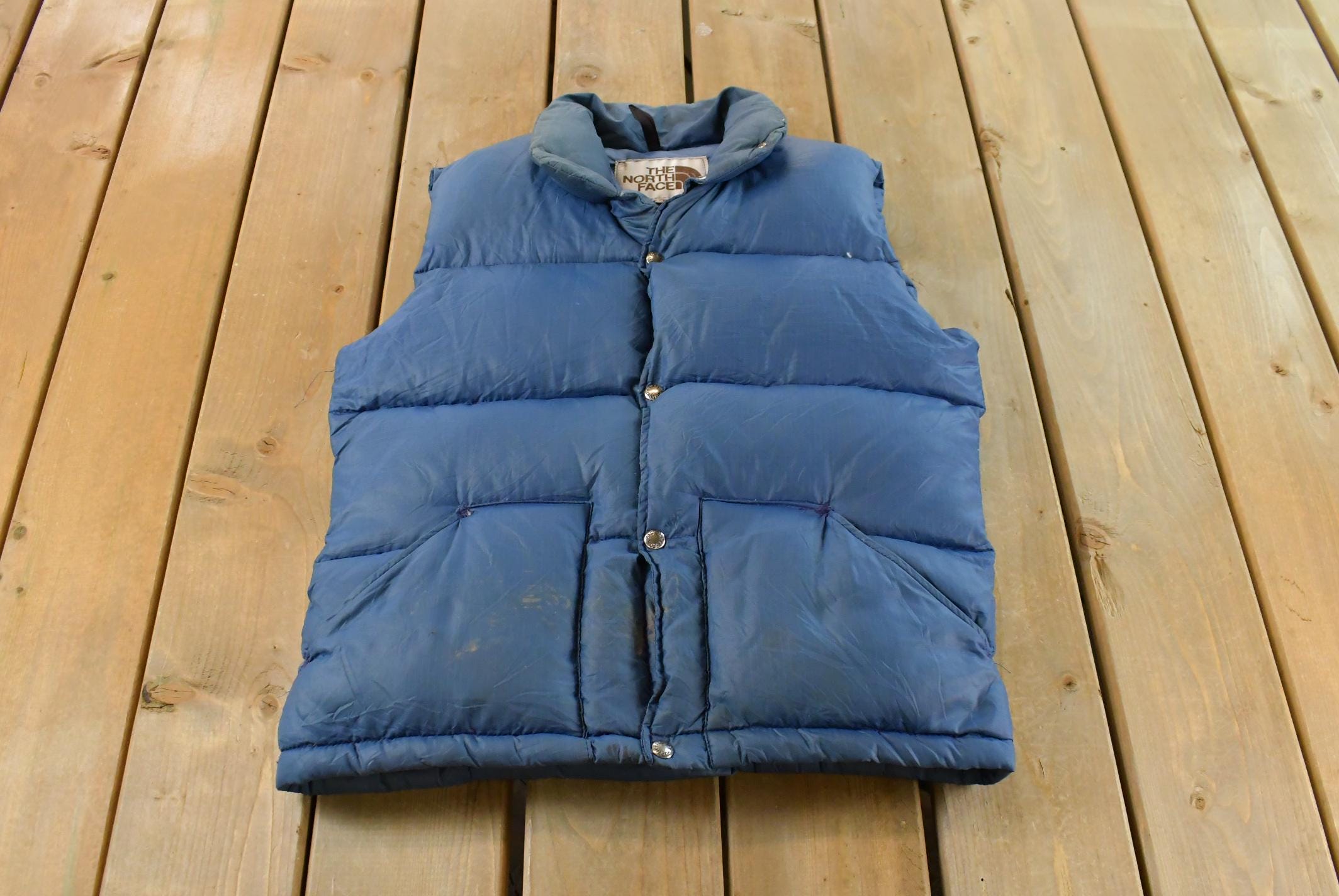 1980s North Face Down Vest - Etsy