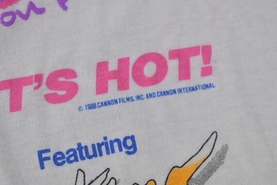 Vintage 1988 Salsa The Motion Picture Movie Promo T-shirt / Made In USA / Universal Studios / Single Stitch / Rare Vintage / Vintage T-shirt View 4