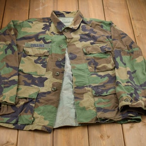 Vintage 2001 Military Chore Coat / Button Up Jacket / US Army Green / Vintage Army / Streetwear Fashion / Army Jacket / Camo Jacket