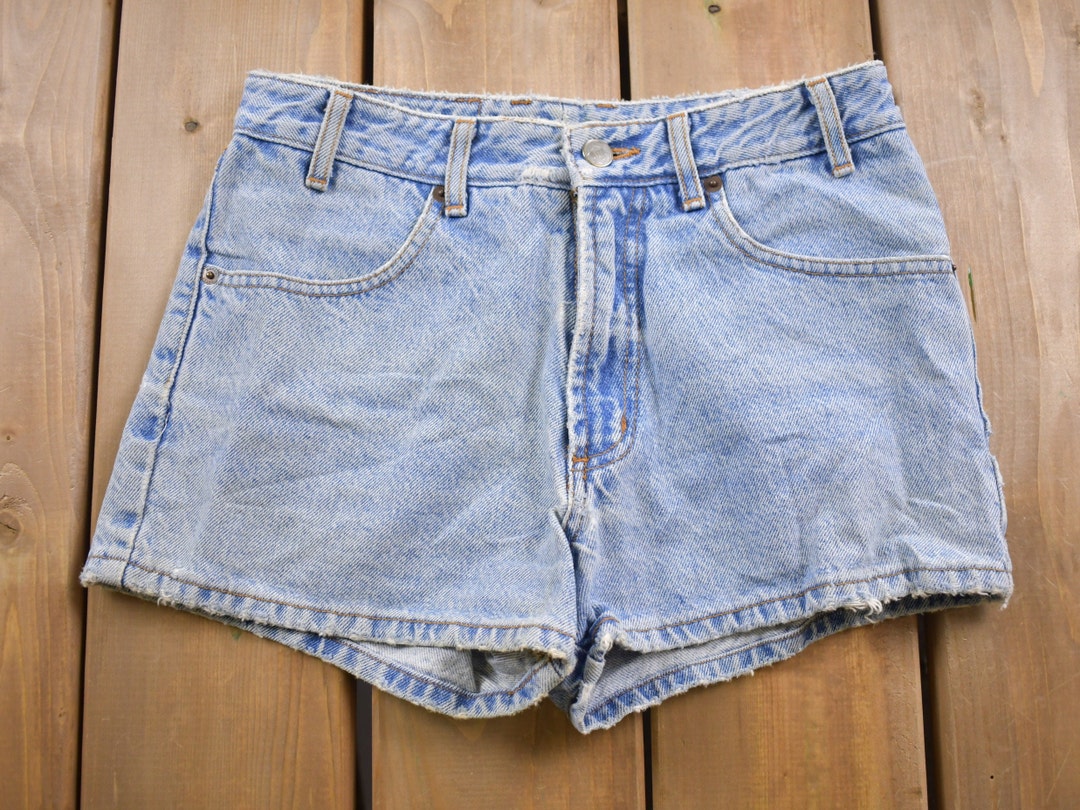 Vintage 1990s Bongo Jean Short Shorts 27 X 2 / Made in USA / 90s Shorts ...