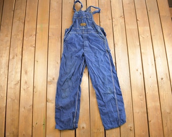 Vintage 1990s Washington Dee Cee Denim Jean Overalls Size 36x30 / Vintage Overalls / Streetwear / Vintage Workwear