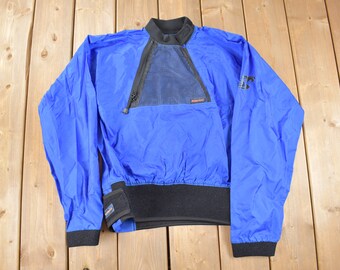 Vintage 80s/90s Columbia Anorak Parka Jacket Blue Medium - Etsy