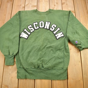 Vintage 90s University of Wisconsin Reverse Weave Champion