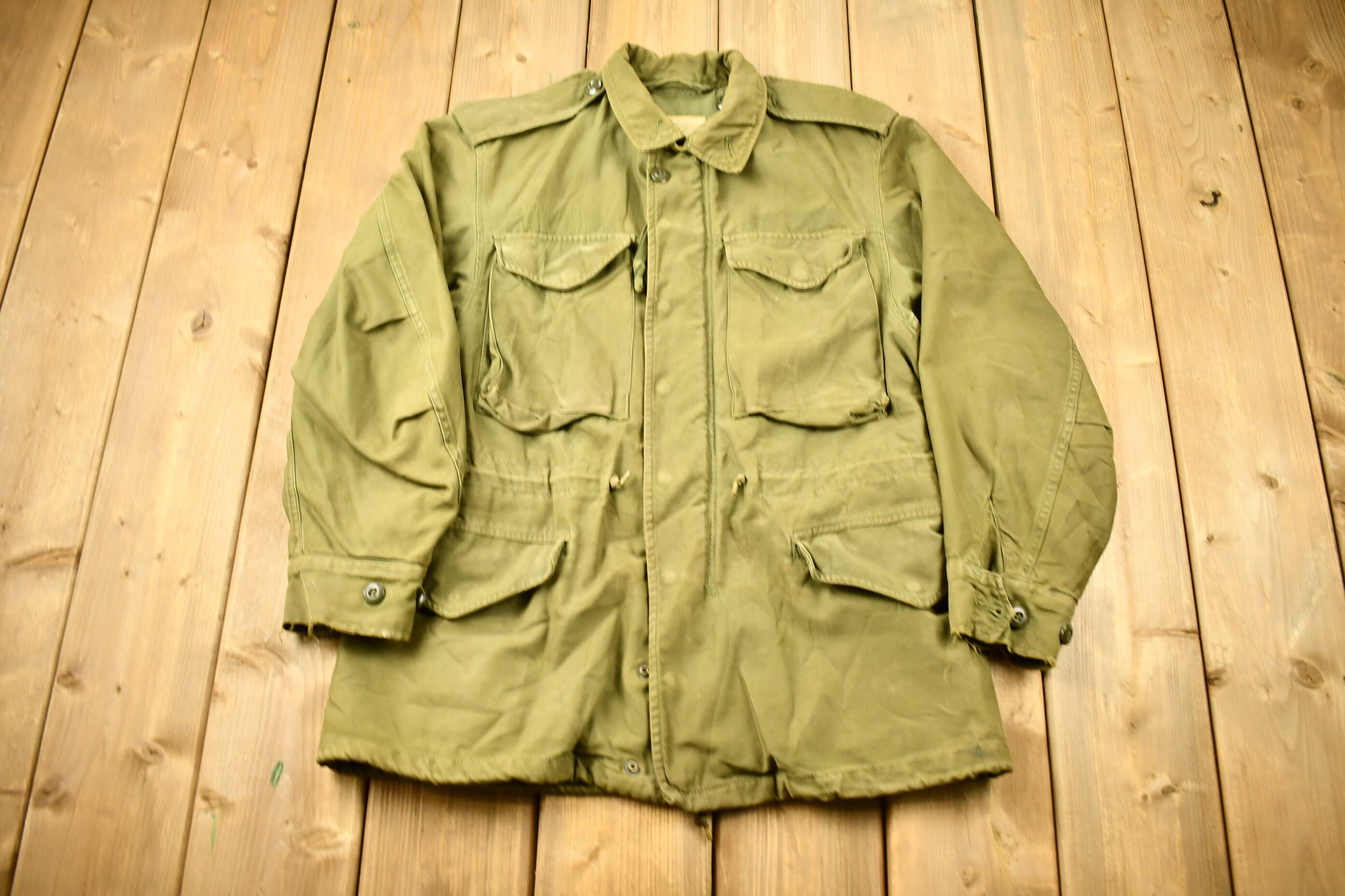 Vintage 1953 Authentic Military Field Jacket / Vintage Vintage 1953 Authentic Military Field Jacket / Vintage