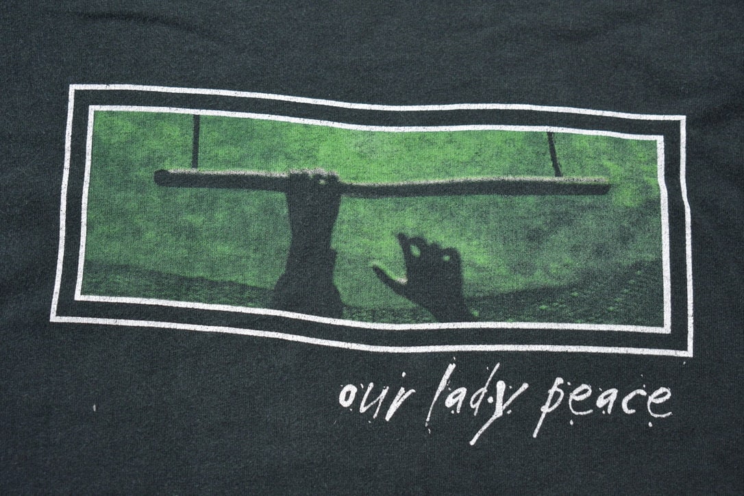 Vintage 1990s Our Lady Peace Clumsy Band Graphic T-shirt