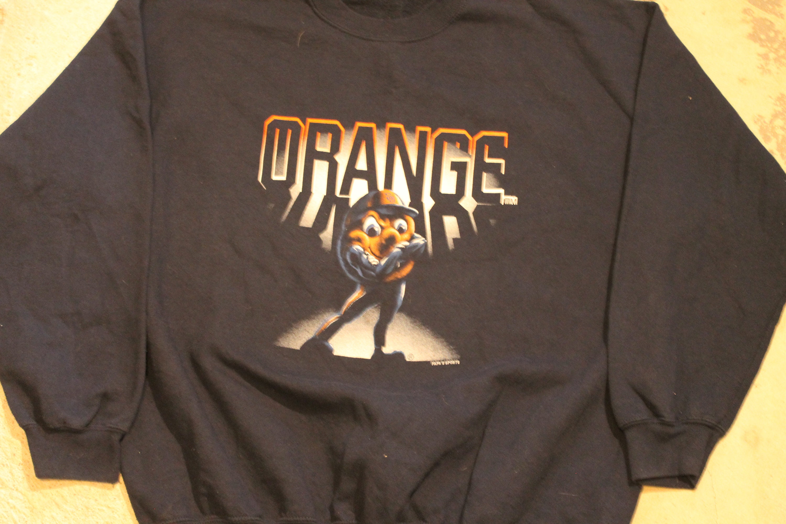 90s Crewneck / University Of Syracuse / Orange Mascot / NCAA / | Etsy