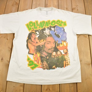 Vintage 1997 Lollapalooza Festival Promo T-shirt / Snoop Dogg T