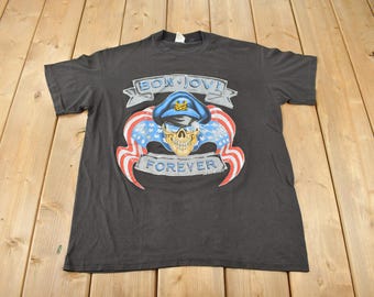 1988/1989 Bon Jovi the Jersey Syndicate Tour Tee - Etsy