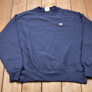 Vintage 1990s Champion Reverse Weave Sweatshirt / Vintage Champion / Vintage Pullover / Streetwear / Athleisure Sportswear