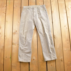 Vintage 1980s Frontier Series Jeans Size 32x32 / Made in USA / American Vintage / Workwear / Streetwear / Vintage Pants