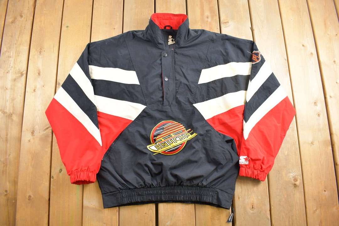 Vintage Vancouver Canucks Starter Parka Hockey Jacket, Size Youth Larg –  Stuck In The 90s Sports