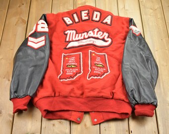 Veste Varsity Vintage DeLONG USA - Taille M - Occasion Très Bon état - Pièce Rare Et Unique