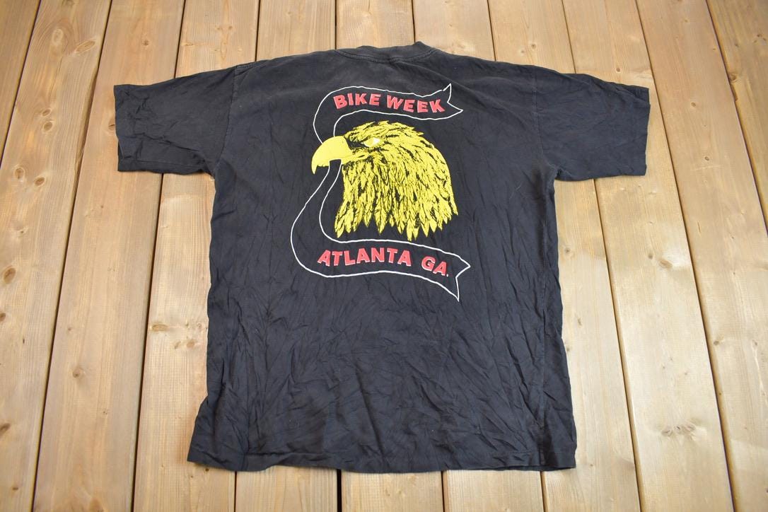 Vintage 1994 Black Bikers Week Atlanta Georgia Single Stitch