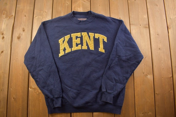 Vintage 1990s Kent University Collegiate Crewneck… - image 1