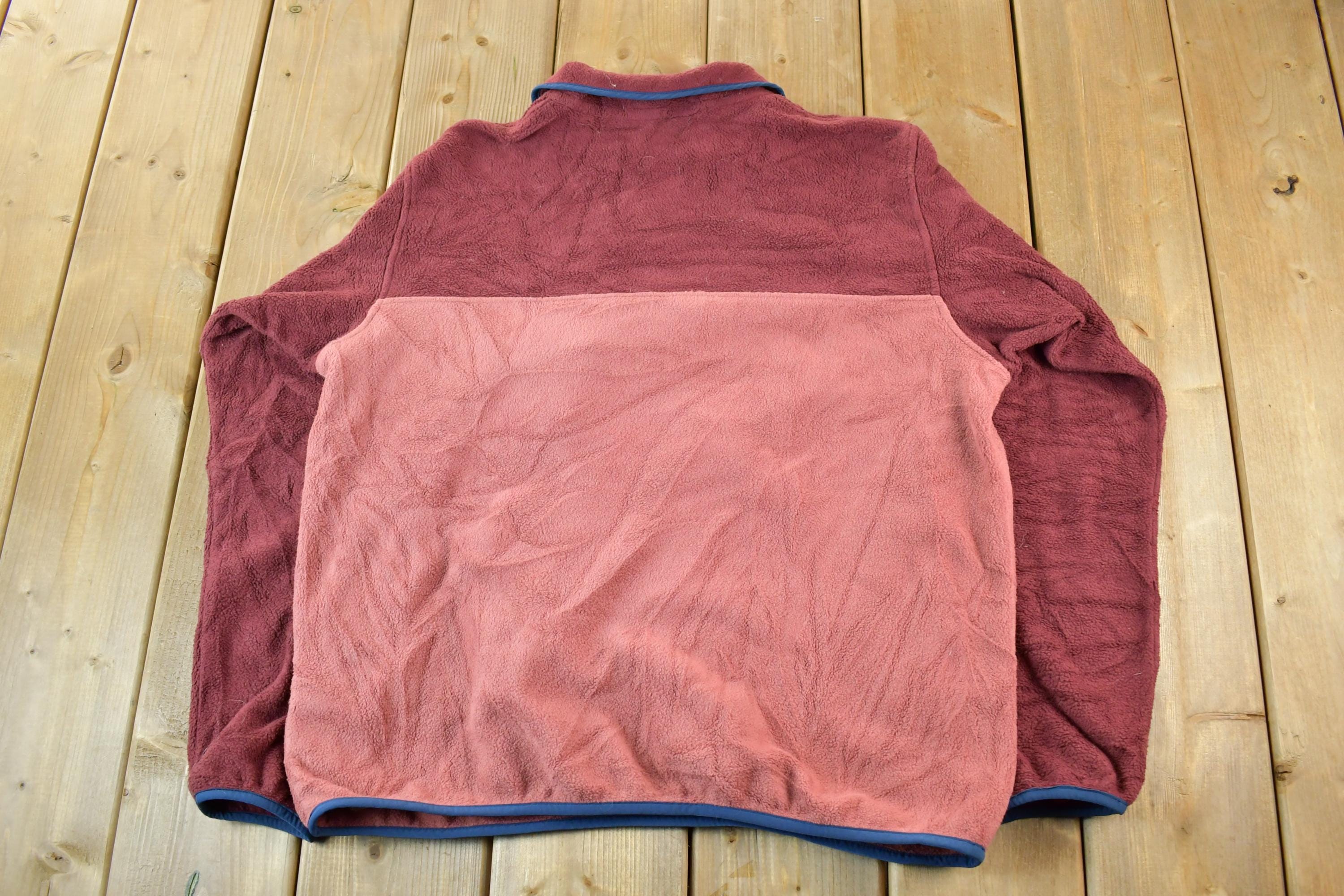 Vintage 2000s Patagonia Synchilla T-Snap Fleece Sweater Women's