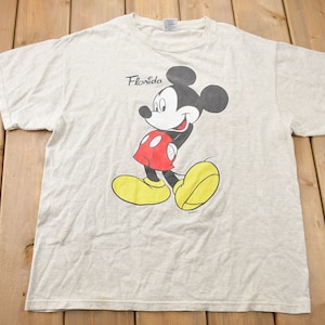 ヴィンテージ 1990年代 ミッキーマウス フロリダ Tシャツ / デルタ / お土産 Tシャツ / アメリカンストリートウェア / ヴィンテージディズニー