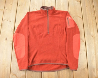 Vintage 1990s Arc'teryx Fleece Sweatshirt / Vintage Arc'teryx / Outdoorsman / Made In Canada / Women's Arcteryx Fleece