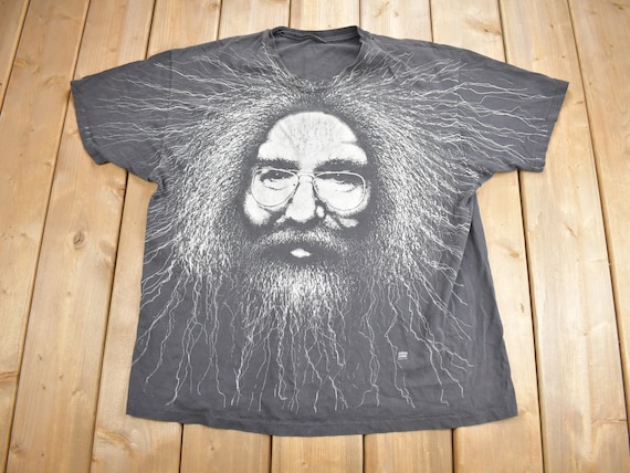 jerry garcia 90s vintage Tシャツ 1993 Vintage 1993 Jerry Garcia All Over Print Graphic T-shirt