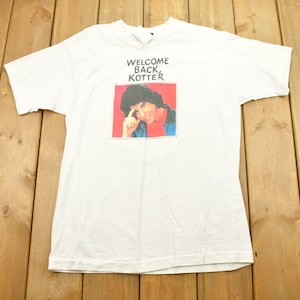 Vintage 1990s Welcome Back Kotter TV Promo Graphic T Shirt / Sitcom / 80s / 90s / Streetwear Fashion / Made In Canada