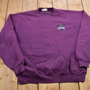 Vintage 1990s Minnesota Kabekona Lake Crewneck Sweatshirt / 90s Crewneck / Souvenir Sweater / Streetwear / Travel And Vacation
