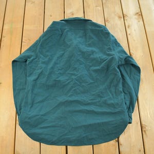 Vintage 1980s Pendleton Wool Flannel Button Up Shirt Men's XL / 80s Button Up / Vintage Pendleton / True Vintage / Outdoors / Elbow Patch image 2