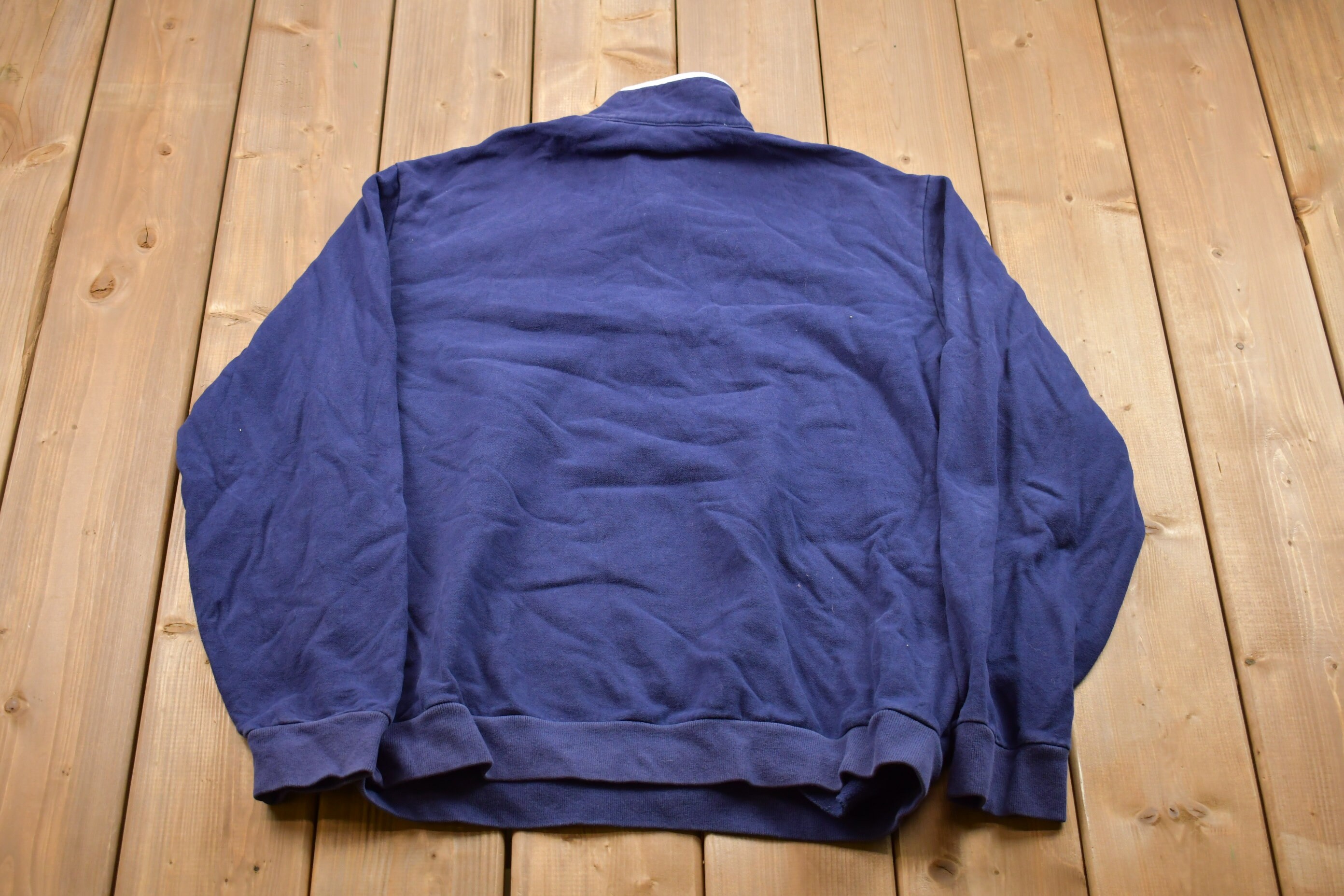Vintage 1990s Polo Golf Fleece Sweater / Sportswear / 90s Quarter 