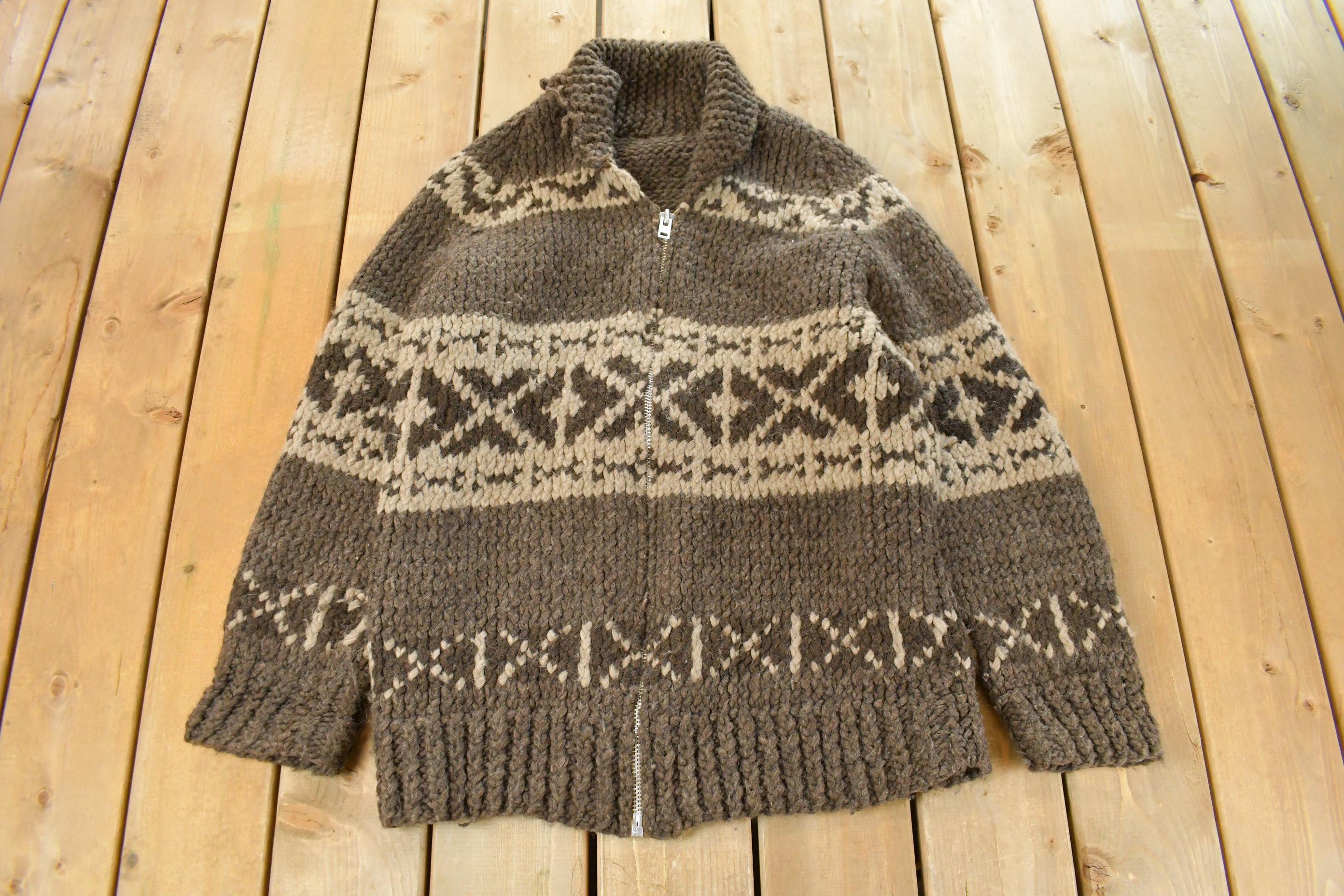Authentic Cowichan Sweater - Etsy