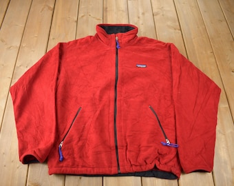 PATAGONIA Deep Pile Fleece Jacket Vintage 90's Patagonia Cold