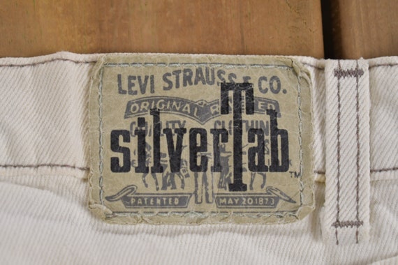 Vintage 1990s Levi Silver Tab Jeans Size 32 x 31 … - image 4