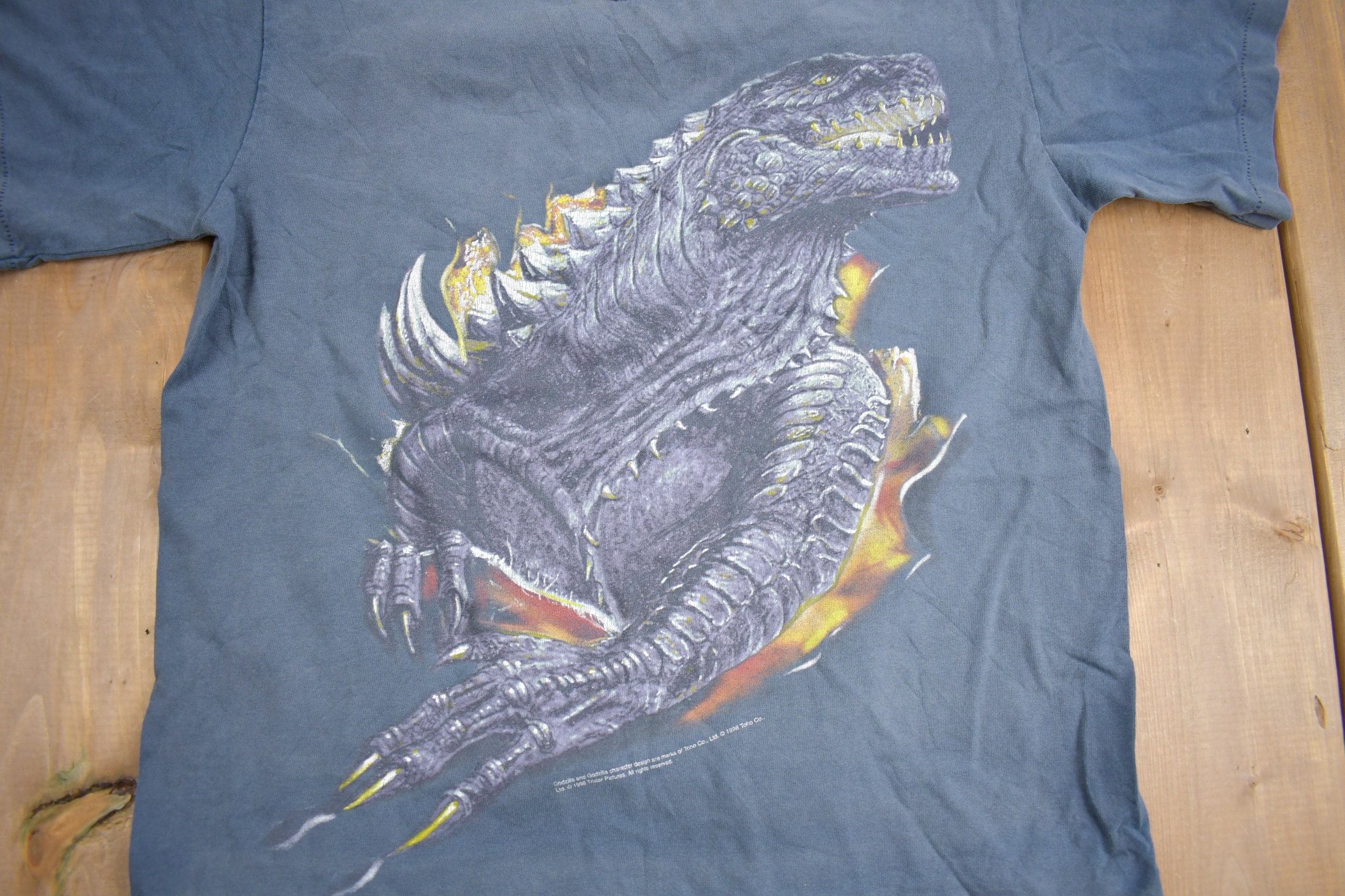 Vintage 1998 Godzilla Movie Promo T-shirt / Vintage Movie