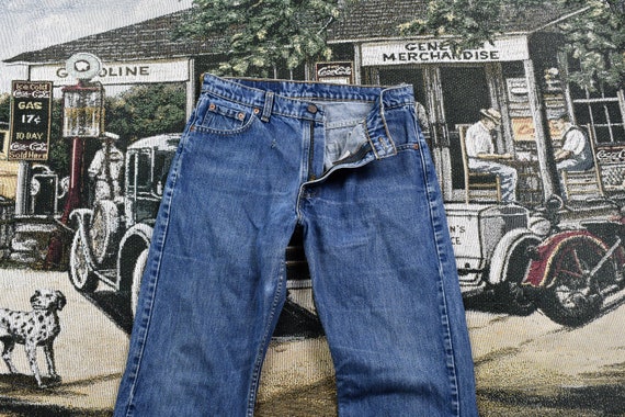 Vintage 1990s Levi's 511 Jeans Size 32 / 90s Deni… - image 4