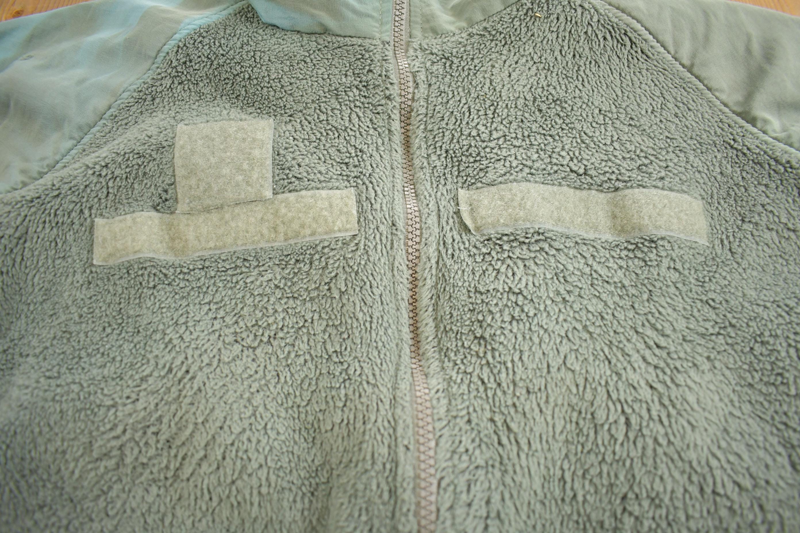 Pull Polaire EMS Vintage Années 90 - Taille 2XL Vert, Manches Longues, Made USA