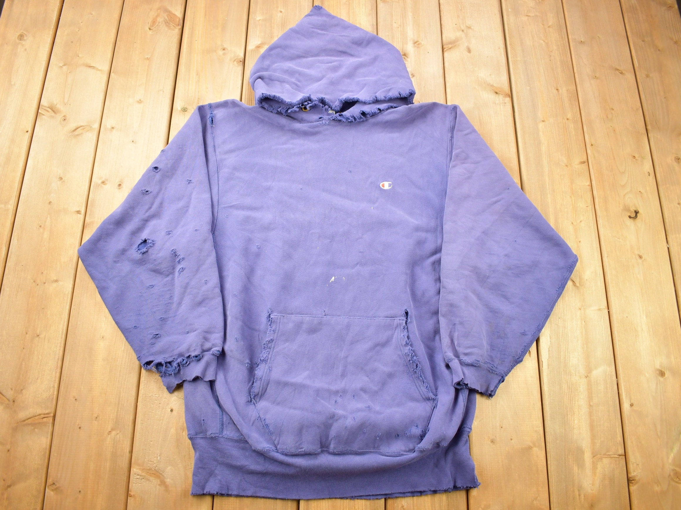 Champion Women's Soft Touch Pullover Sweatshirt, Purple, Medium
