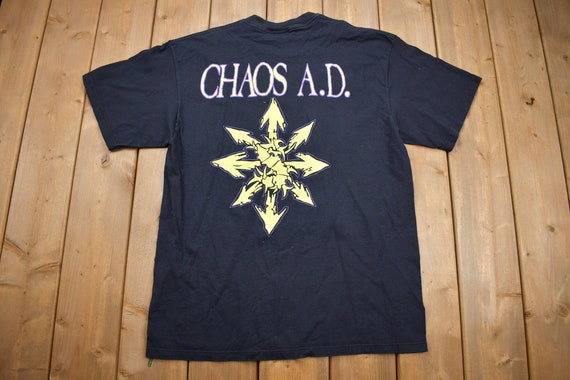 Buy Vintage 1993 Sepultura Chaos A.D. Band T-shirt / Band Tee 