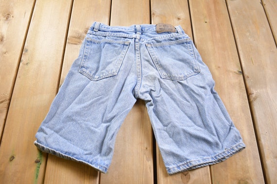 Vintage 1970s Wrangler Jean Shorts Size 26 / 1970… - image 2