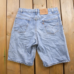Vintage 90s Levis 560 Orange Tab Made in USA Black Jorts Vintage 90s Levis 560 Orange Tab Made in USA Black Jorts